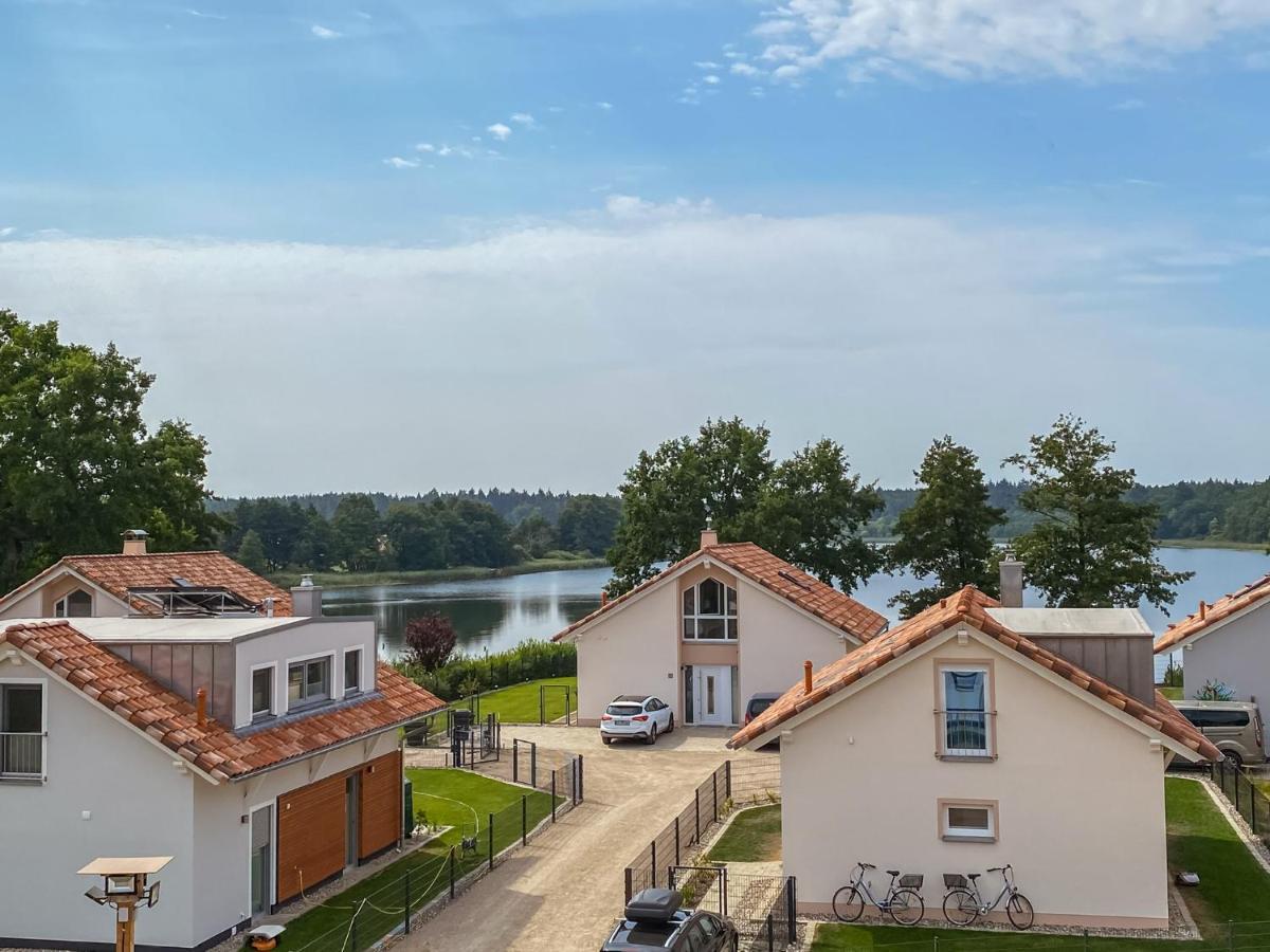 5 Sterne-Ferienhaus Eisvogel Am See Mit Sauna Und Kamin Krakow am See Kültér fotó